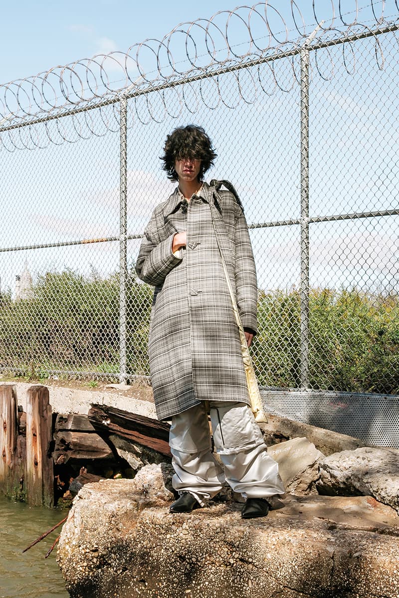 Raf Simons fall winter 2018 editorial look style idol brooklyn drugs domino park new york