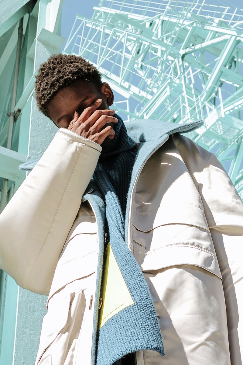 Raf Simons fall winter 2018 editorial look style idol brooklyn drugs domino park new york