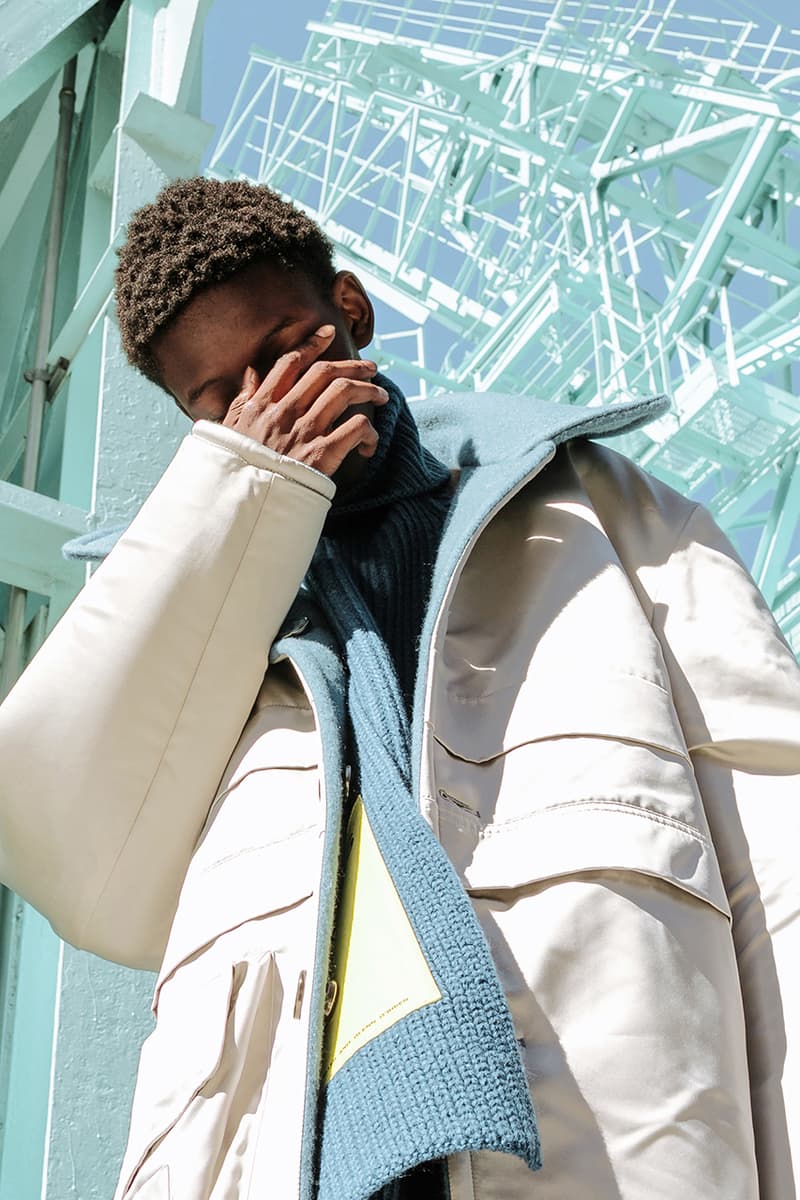 Raf Simons fall winter 2018 editorial look style idol brooklyn drugs domino park new york