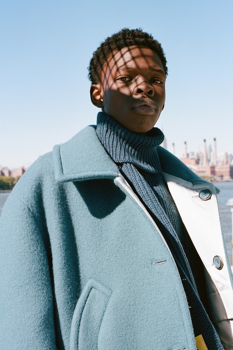 Raf Simons fall winter 2018 editorial look style idol brooklyn drugs domino park new york