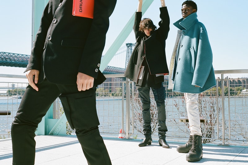 Raf Simons fall winter 2018 editorial look style idol brooklyn drugs domino park new york