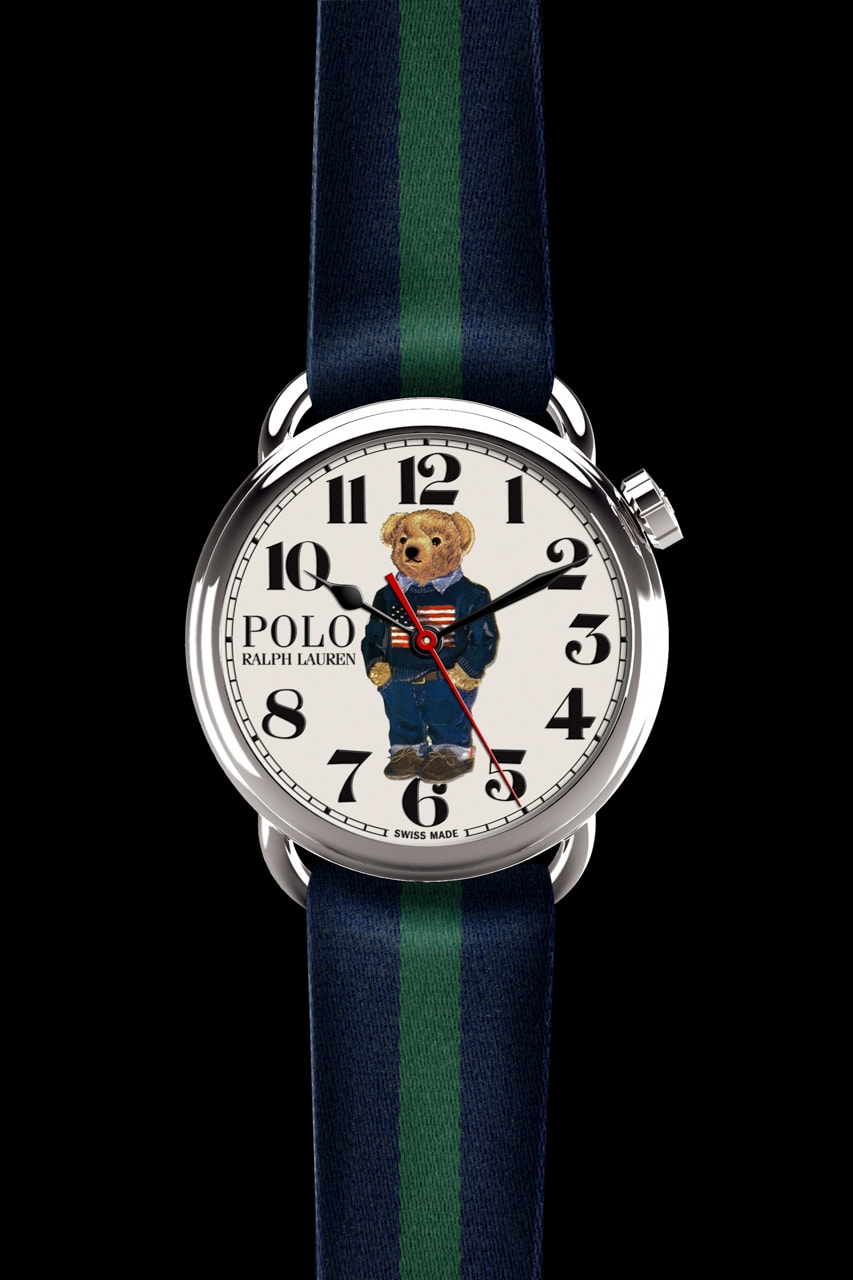 Ralph Lauren Polo Bear Watch Collection 50 anniversary timepiece release date price buy online flag bear preppy bear martini bear spectator bear