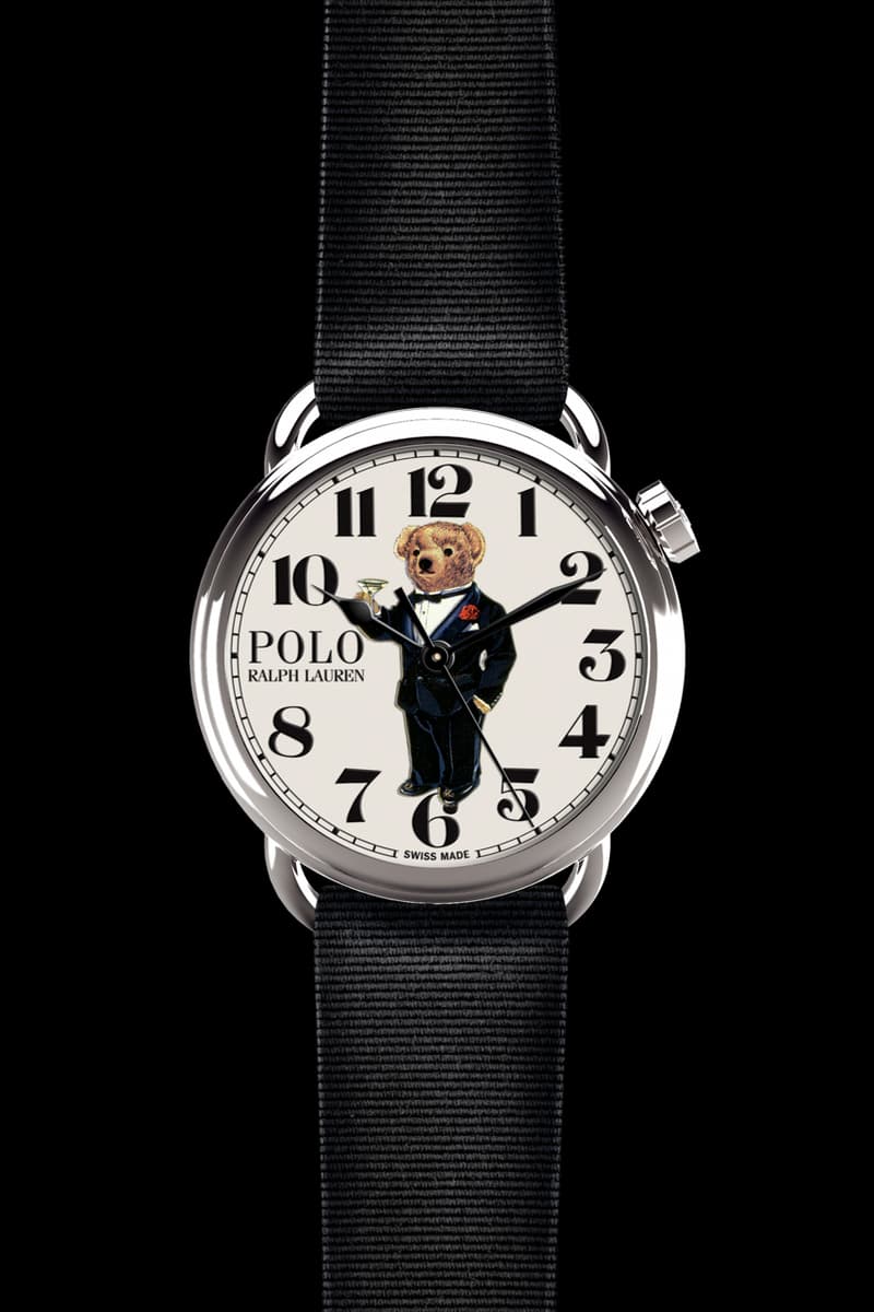 Ralph Lauren Polo Bear Watch Collection 50 anniversary timepiece release date price buy online flag bear preppy bear martini bear spectator bear