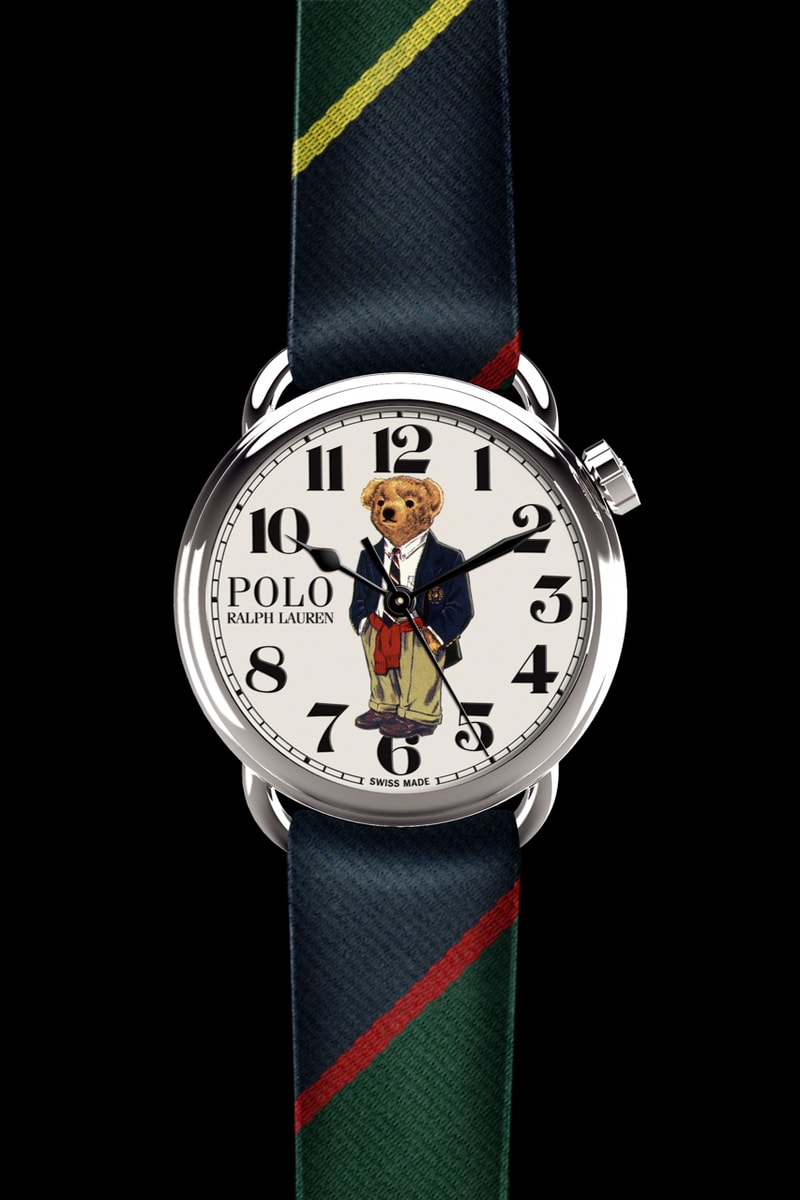 Ralph Lauren Polo Bear Watch Collection 50 anniversary timepiece release date price buy online flag bear preppy bear martini bear spectator bear