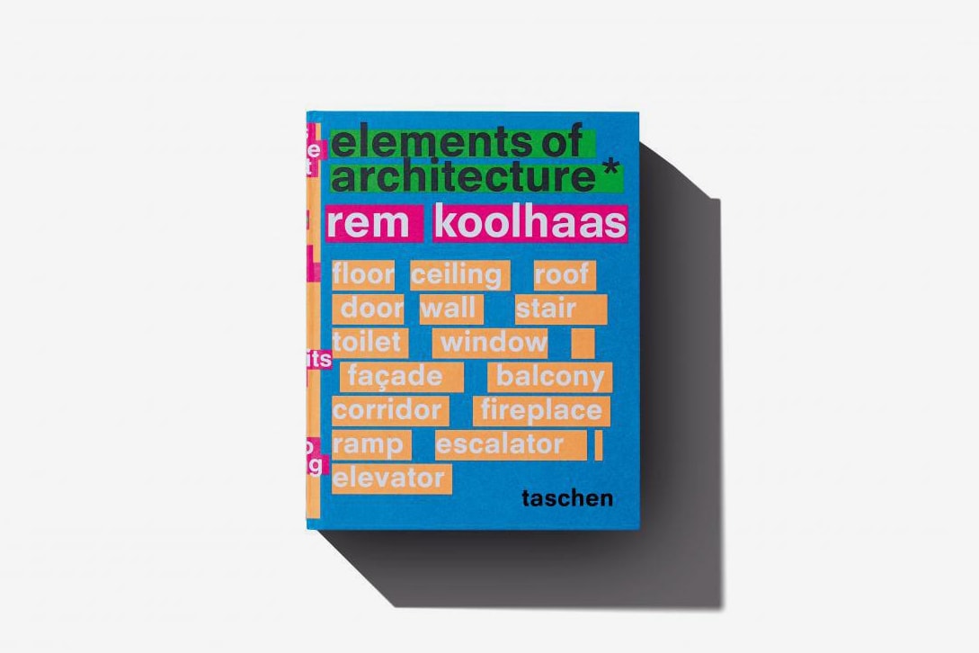 Rem Koolhaas Elements Of Architecture taschen books architecture design oma 2014 Venice Architecture Biennale exhibitionStephan Trueby, Manfredo di Robilant wolfgang tillmans Jeffrey Inaba 2600 pages Irma Boom wolfgang tillmans stephan truby jeffery inaba Manfredo di Robilant
