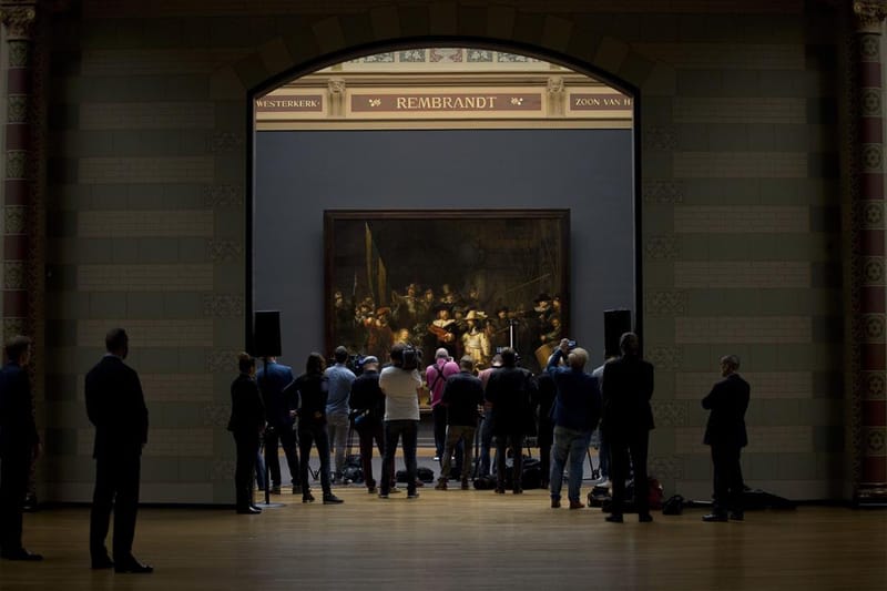 Rembrandt 'The Night Watch' Painting Set For a Live Restoration Stream