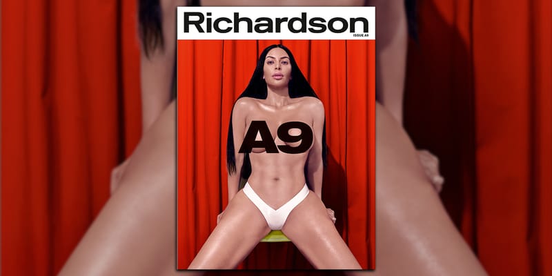 Kim Kardashian for Richardson Magazine A9 Issue Hypebeast