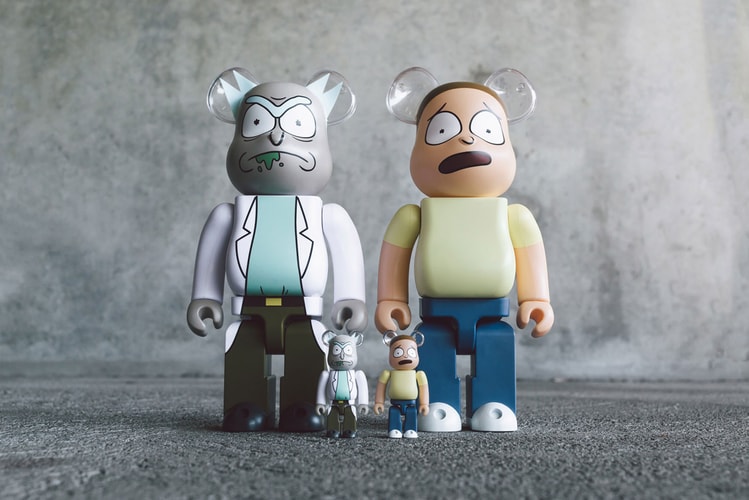 BAIT Debuts Exclusive 'Rick and Morty' BE@RBRICK Collectibles