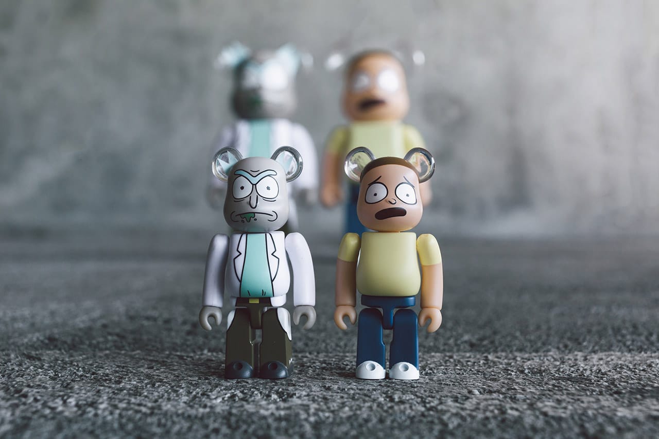 Appât Medicom BE@RBRICK Rick and Morty 400% Morty Figurine Bearbrick 
