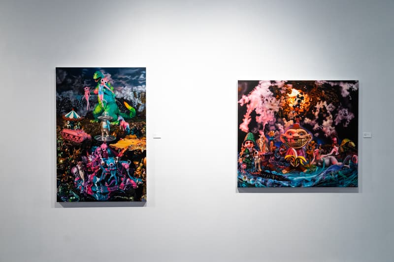 ron english delusionville exhibition allouche gallery artworks art artists sculptures paintings daniel johnston