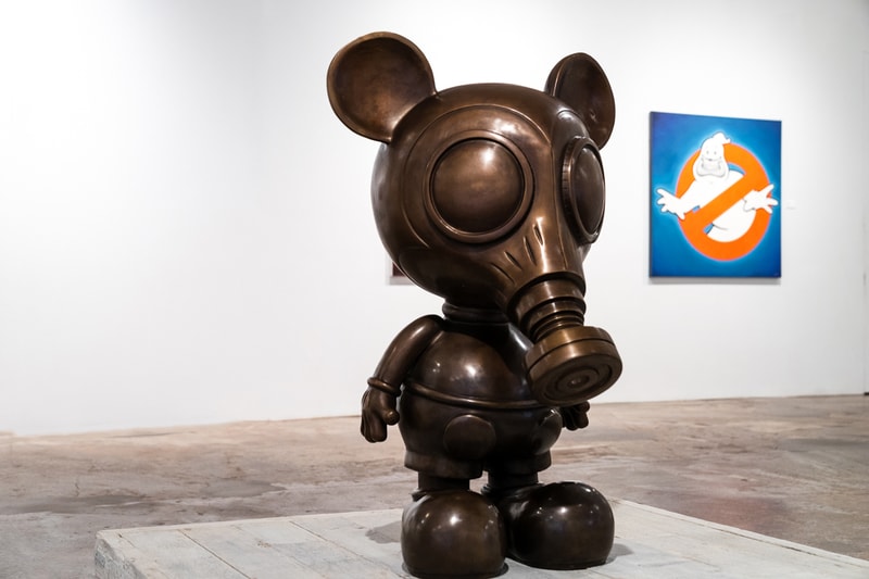 ron english delusionville exhibition allouche gallery artworks art artists sculptures paintings daniel johnston