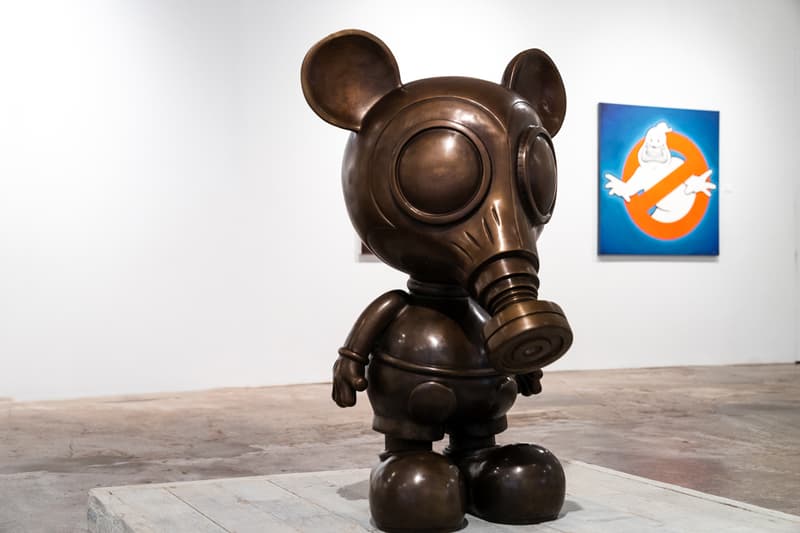 ron english delusionville exhibition allouche gallery artworks art artists sculptures paintings daniel johnston