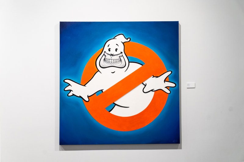 ron english delusionville exhibition allouche gallery artworks art artists sculptures paintings daniel johnston