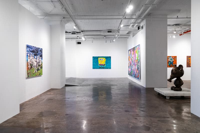 ron english delusionville exhibition allouche gallery artworks art artists sculptures paintings daniel johnston