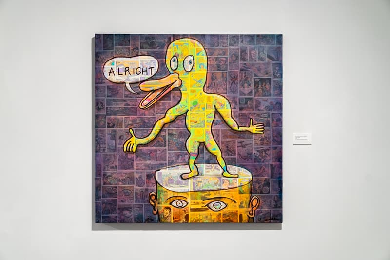 ron english delusionville exhibition allouche gallery artworks art artists sculptures paintings daniel johnston