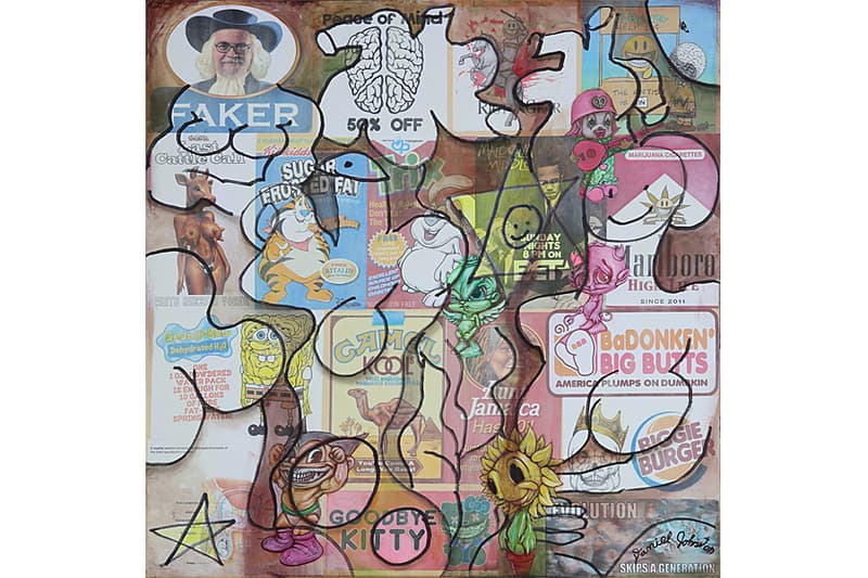 ron english delusionville exhibition allouche gallery paintings popaganda