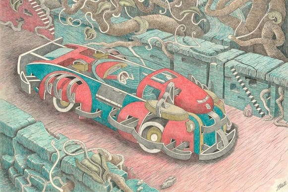 William Hall's Mind-Bending Drawings to Be Displayed in NYC Exhibit