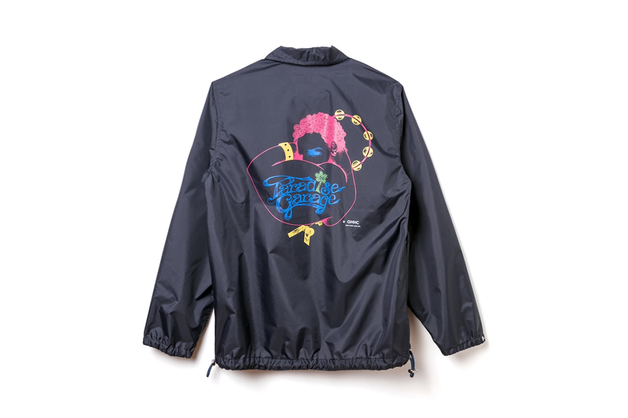 sacai paradise garage hypefest exclusive drop release info details chitose abe new york club graphic coaches jacket hoodie tee shirt hat print