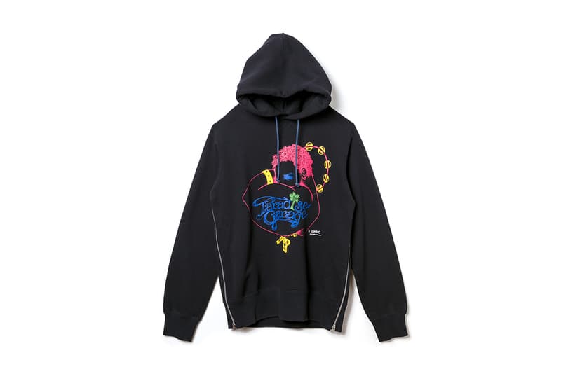 sacai paradise garage hypefest exclusive drop release info details chitose abe new york club graphic coaches jacket hoodie tee shirt hat print