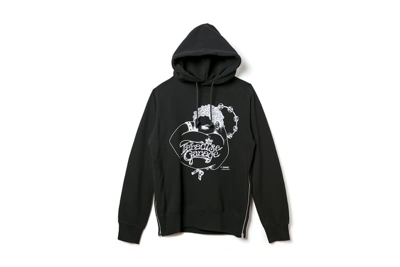 sacai paradise garage hypefest exclusive drop release info details chitose abe new york club graphic coaches jacket hoodie tee shirt hat print