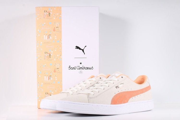 Sant Ambroeus & PUMA Connect for a "Friends & Family" Suede Model