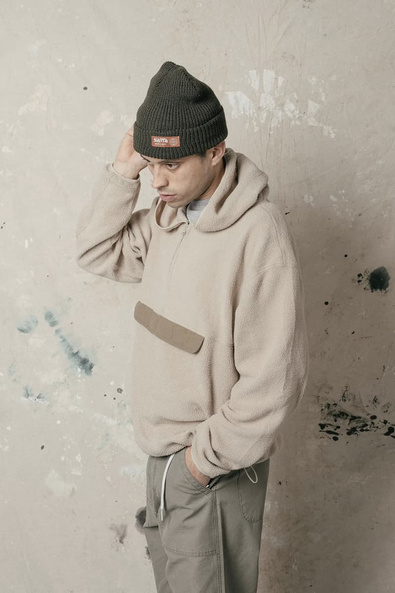 Satta Fall/Winter 2018 Lookbook Fashion Clothing Cop Purchase Buy Available Online Webstore Store Goodhood Workwear Hemp