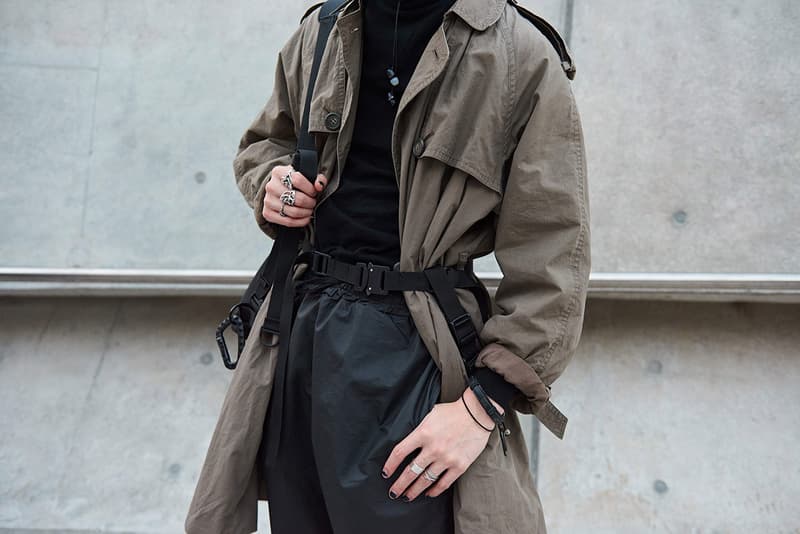 Seoul Fashion Week Spring/Summer 2019 Street-Style Part 1 Prada Raf Simons Joy Division Custom Denim Alyx Accessories Balenciaga A-COLD-WALL* ACW Undercover Chanel Thrasher Supreme Off-White x Nike "Spooky Pack" Blazer