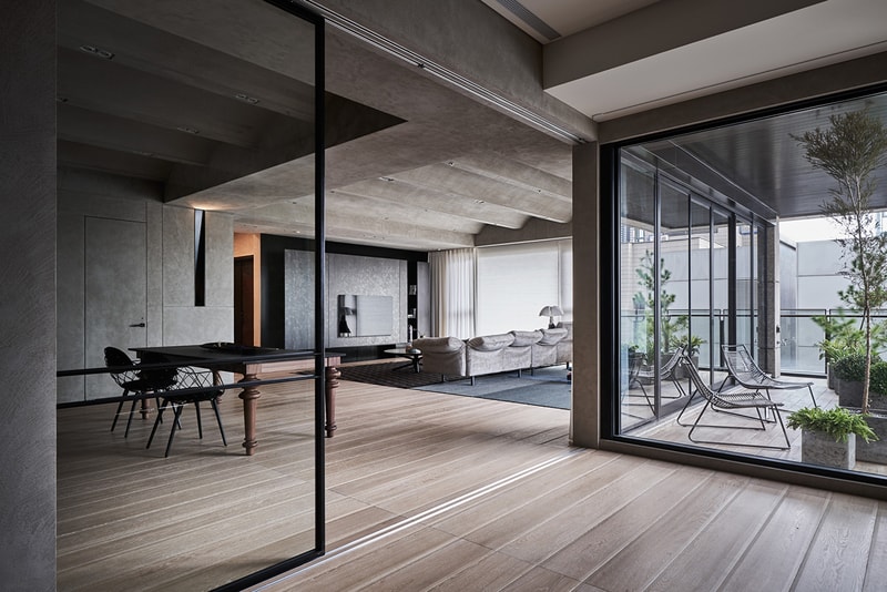 "Serenity in the City" Penthouse PENY HSIEH INTERIORS Architecture Homes Houses Modern Interior Views Landscape Design