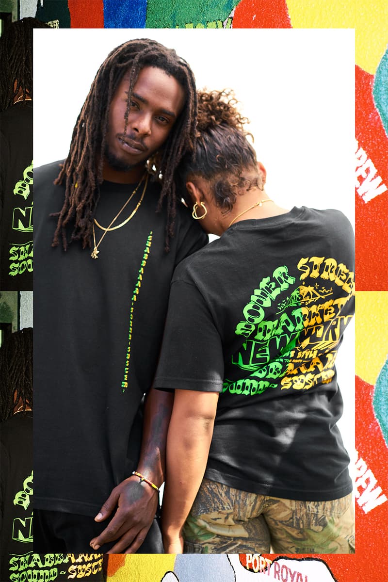 SHABBAAAAA DSMNY T-Shirt black yellow green dover street market new york release info