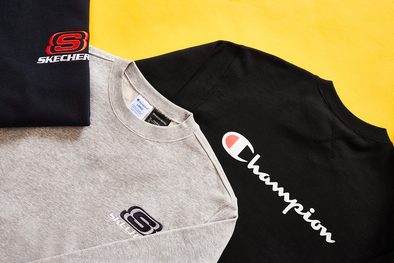 Skechers x Champion 2018 Clothing Collaboration