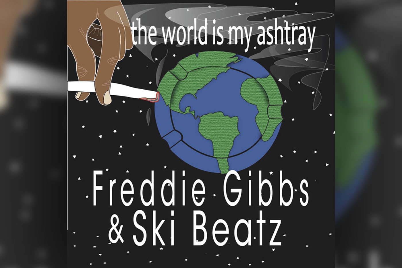 Ski Beatz featuring Freddie Gibbs – The World is My Ashtray