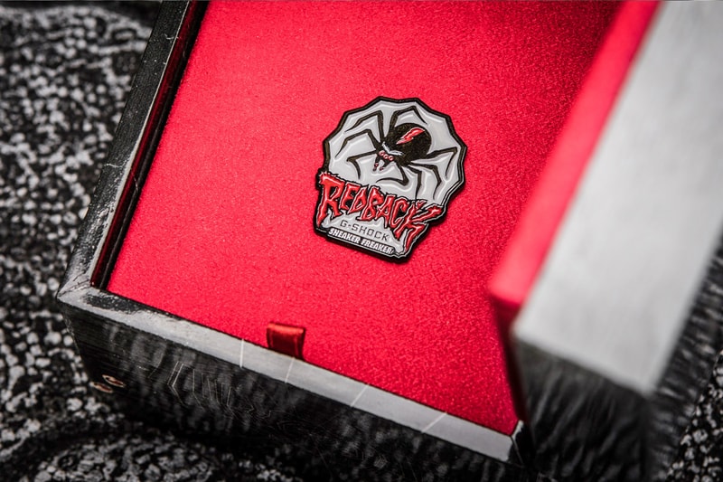 Sneaker Freaker x G-SHOCK "Redback" DW-5700 watch collaboration halloween design skeleton purchase release date 
