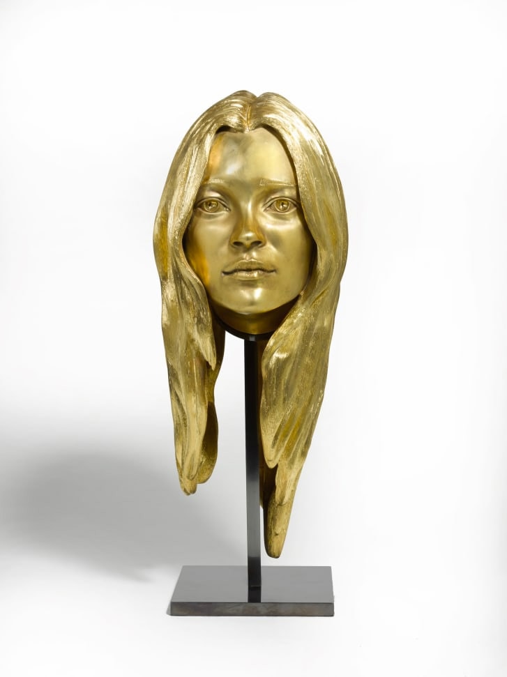 Sotheby's "The Midas Touch" Gold Auction ferrari car kate moss bust yves klein napoleon chair throne london sale bids