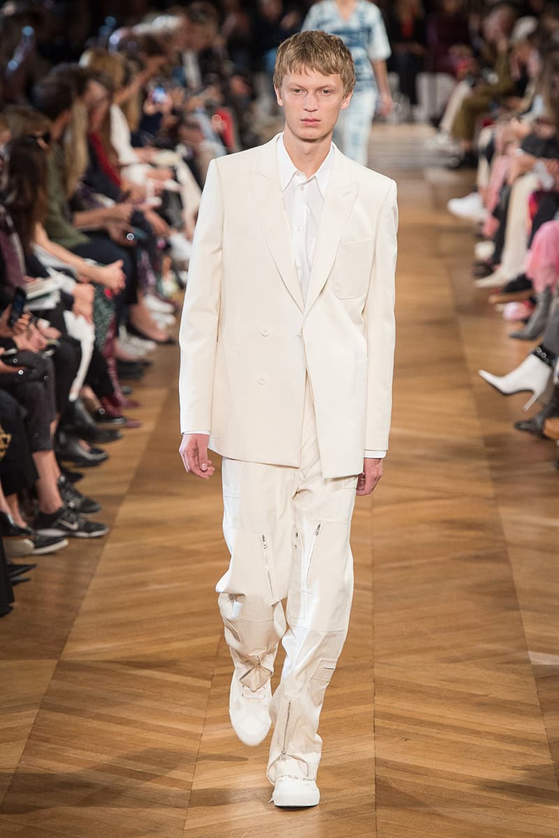 Stella McCartney spring summer 2019 paris fashion week runway show tie dye suit menswear