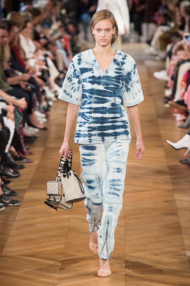 Stella McCartney spring summer 2019 paris fashion week runway show tie dye suit menswear