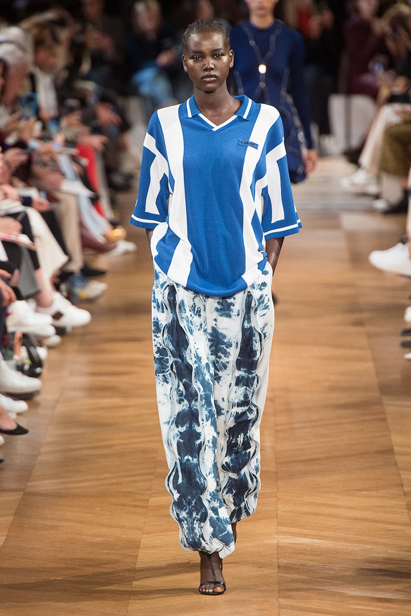 Stella McCartney spring summer 2019 paris fashion week runway show tie dye suit menswear