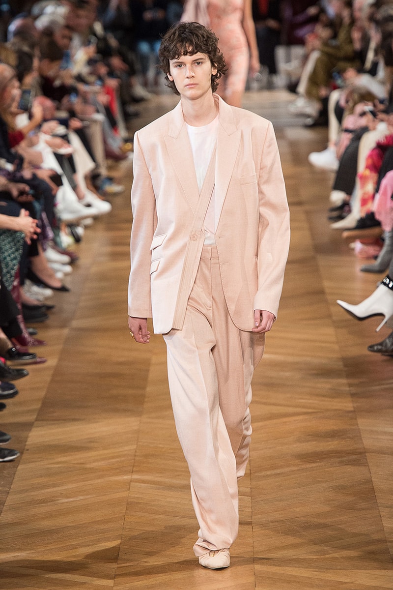 Stella McCartney spring summer 2019 paris fashion week runway show tie dye suit menswear