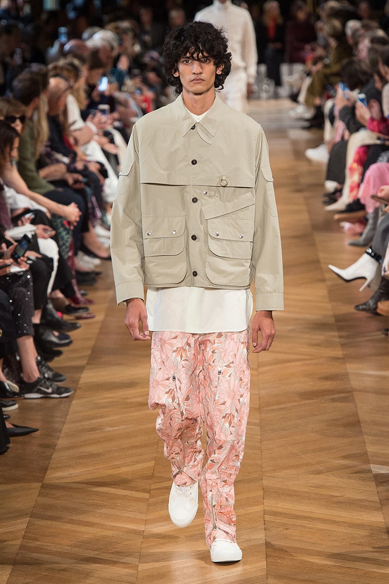 Stella McCartney spring summer 2019 paris fashion week runway show tie dye suit menswear