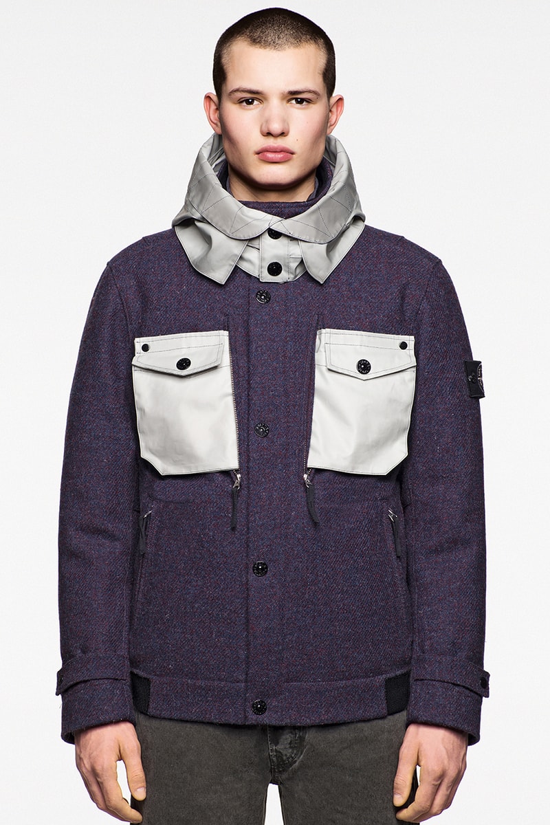 Harris Tweed x Stone Island Polymorphic Ice Collection Release Date Details 25 October Cop Purchase Buy Clothing Fashion Brand