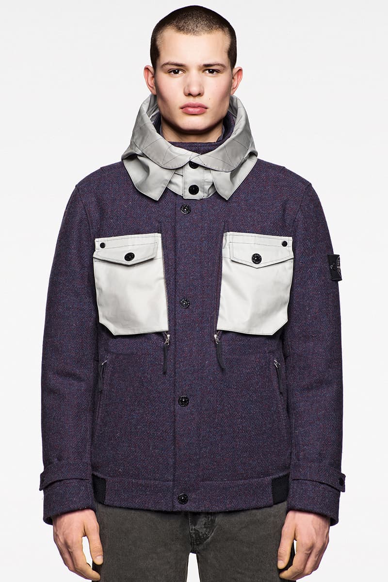 Harris Tweed x Stone Island Polymorphic Ice Collection Release Date Details 25 October Cop Purchase Buy Clothing Fashion Brand