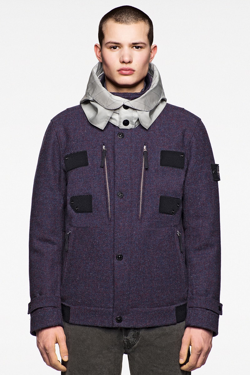 Harris Tweed x Stone Island Polymorphic Ice Collection Release Date Details 25 October Cop Purchase Buy Clothing Fashion Brand