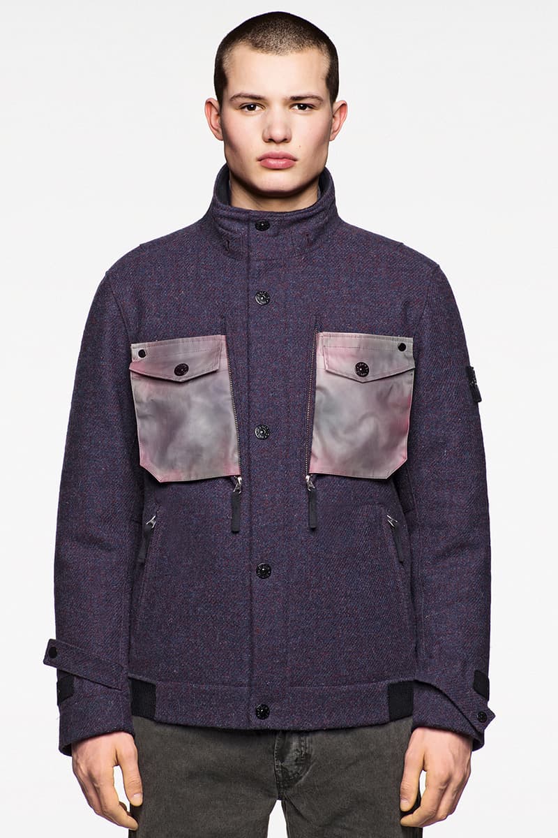 Harris Tweed x Stone Island Polymorphic Ice Collection Release Date Details 25 October Cop Purchase Buy Clothing Fashion Brand