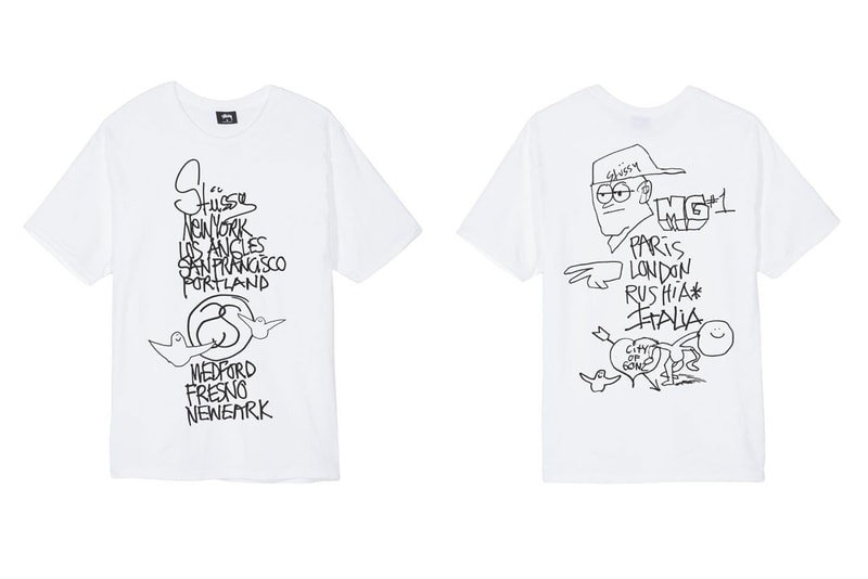 Stüssy new york city chapter store archive sale announce event location canal street october 19 21 2018 limited exclusive tee shirt shawn mark gonzales nas ghost world la brea collaboration collection vintage rare