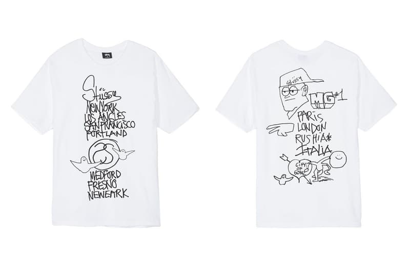 Stüssy new york city chapter store archive sale announce event location canal street october 19 21 2018 limited exclusive tee shirt shawn mark gonzales nas ghost world la brea collaboration collection vintage rare