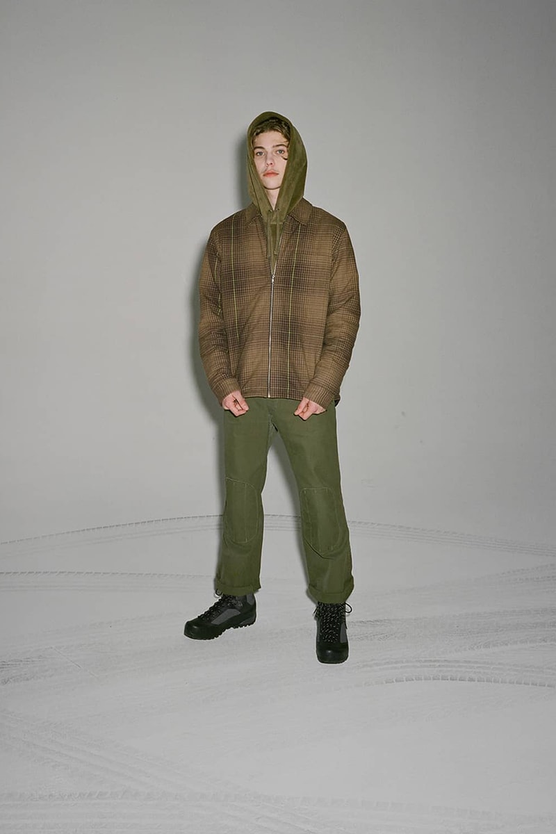 Stüssy holiday 2018 lookbook collection fall winter jacket puffer jacket hoodie coaches jacket jeans pants patchwork october 26 2018 release date info buy