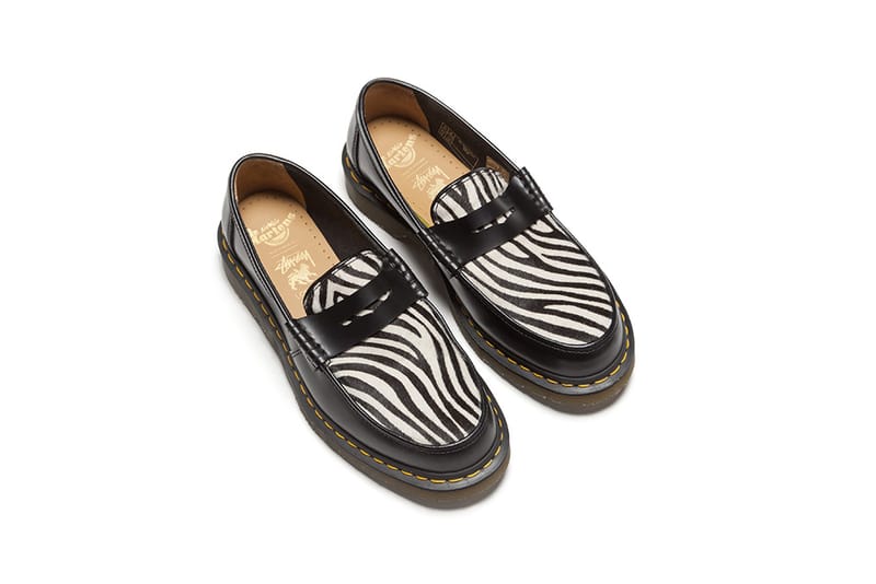 zebra loafers