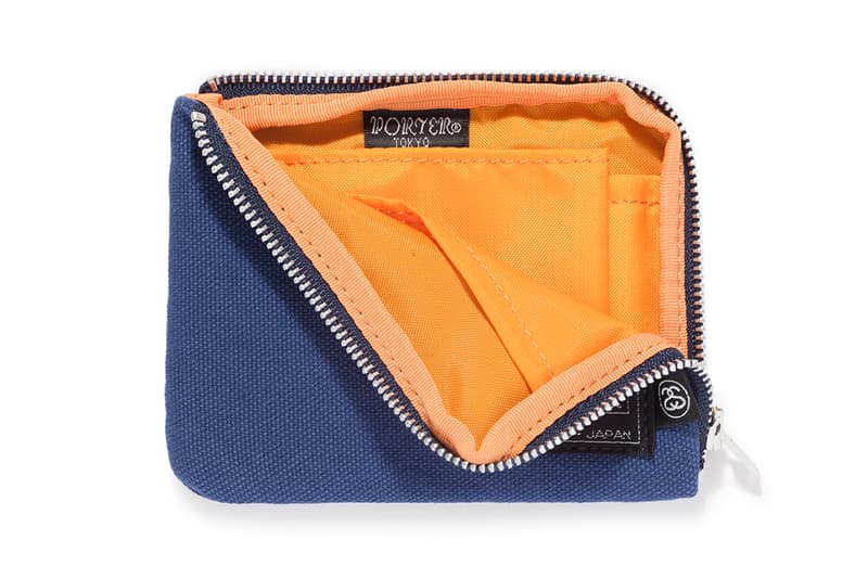 Stussy Porter Fall/Winter 2018 Bags Wallet Purse Tote Canvas Orange Pink Blue Black Green Purple Release Details London Chapter Store Dover Street Market Collaboration