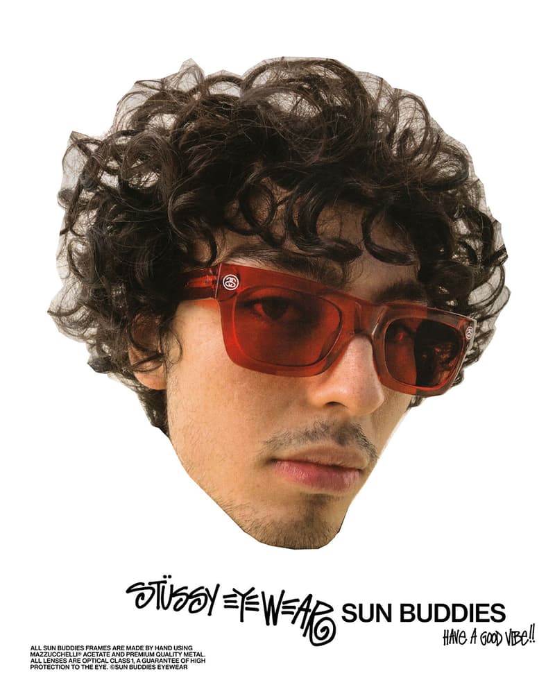 Stüssy x Sun Buddies Collection Release Date sunglasses eyewear tinted shades price accessories stockists