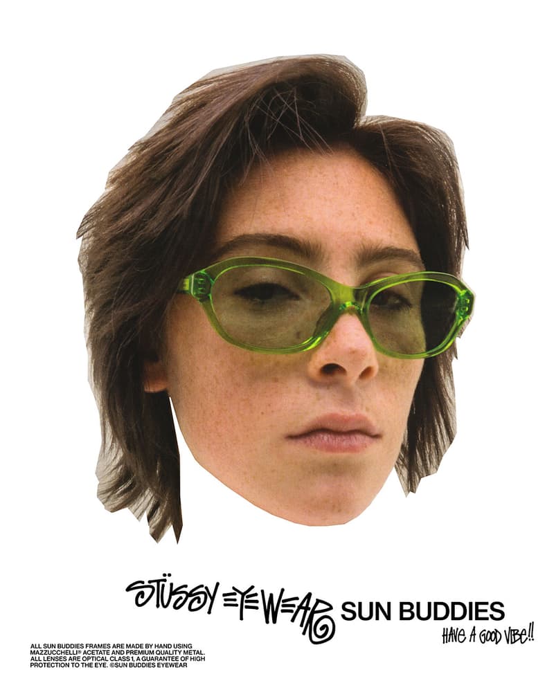 Stüssy x Sun Buddies Collection Release Date sunglasses eyewear tinted shades price accessories stockists