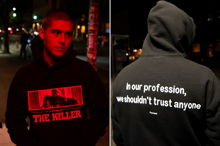 A Full Look at the 'The Killer' x Supreme FW18 Collection